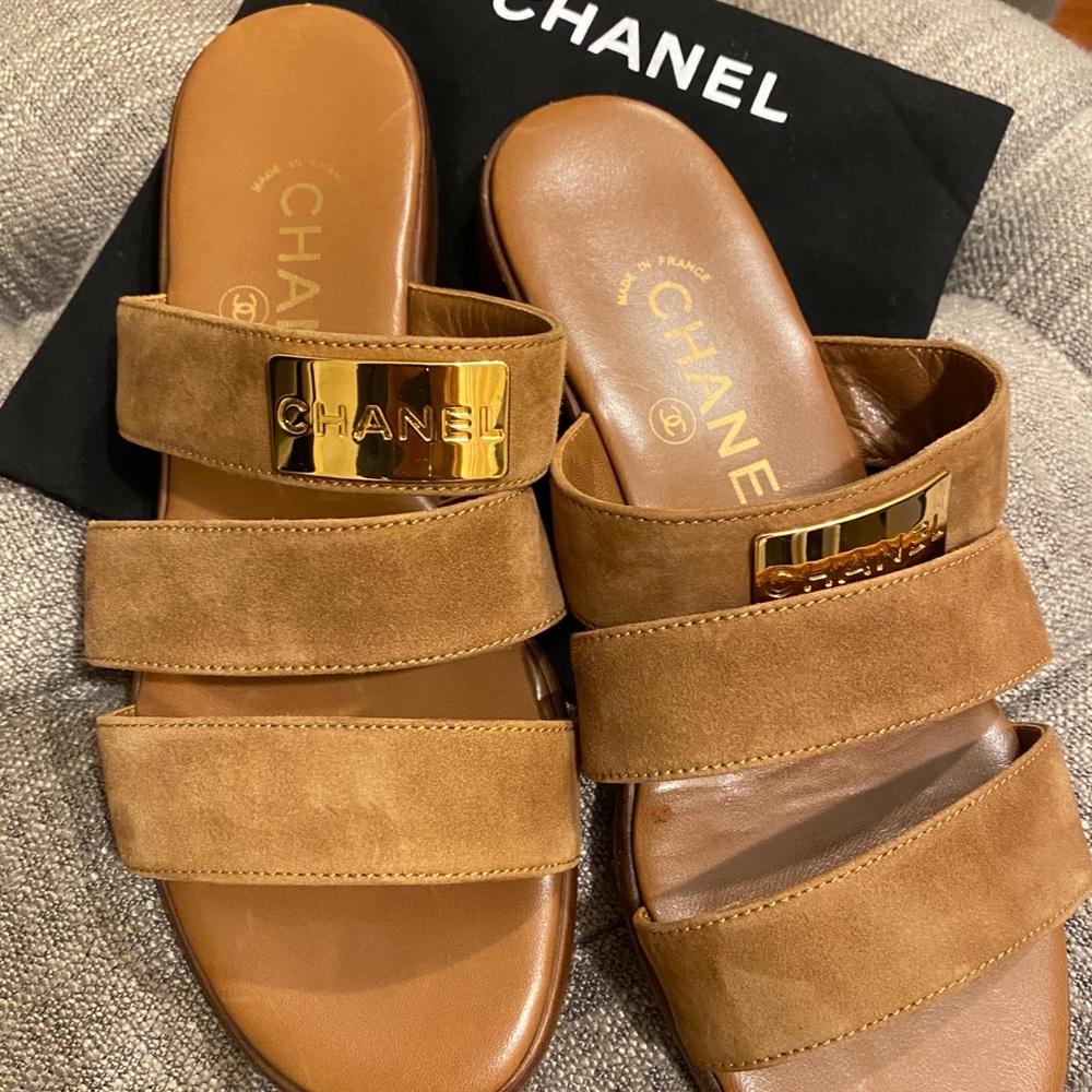 Authentic Chanel Sandals